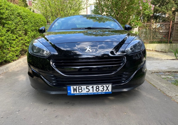 Peugeot RCZ cena 62900 przebieg: 137364, rok produkcji 2015 z Warszawa małe 154